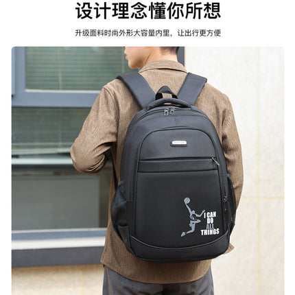 Spot wholesale men's backpack business computer bag Korean fashion college students schoolbag leisure travel backpack
