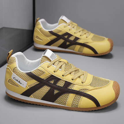 Men's Shoes Moral Training Shoes 2025 New Style Breathable Fashion Simple Stylish Sports Leisure Versatile Flats Lightweight Sports Shoes