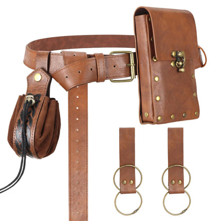 Amazon Hot Selling Steampunk Phone Bag Medieval Renaissance Role Playing Accessories Sport Fanny Pack