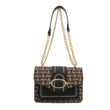 Niche Design Bags 2025 New High-End Simple Chain Bag Ins Popular Versatile Crossbody Bag Women's Bag