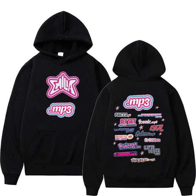 Emilia Mernes Mp3 Tour 2024 Print Hoodie Men Women's Retro H