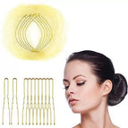 Beige 20 pcs + 40 pcs u-shaped clips 50g