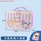 Purple--sanrio large mirror / 25*18*11