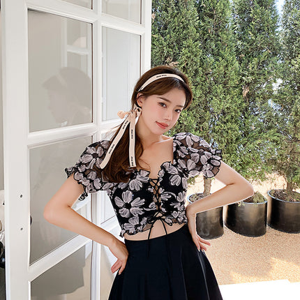Floral 3-Piece Swimsuit / Maillot Floral 3 Pièces