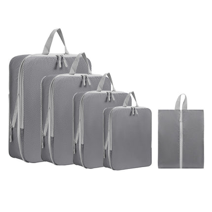 Foreign Trade Cross-Border Hot-Selling Travel Storage and Sorting Compression Bag Set Clothing Storage Trolley Case Neat and Portable