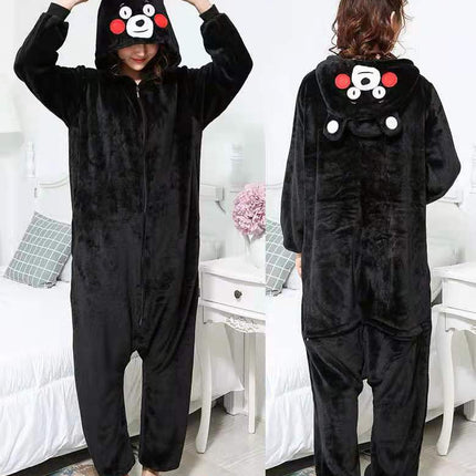 Cross-Border Supply Rogue Rabbit Husky Cartoon One-Piece Pajamas Mickey Mouse Amazon Best-Selling Christmas Home Clothes