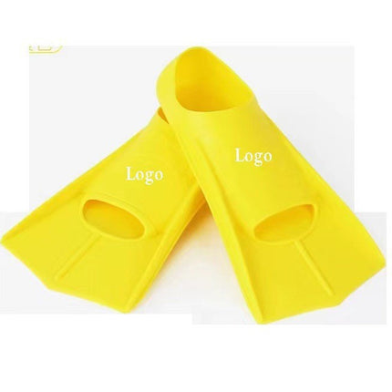 Swimming Fins for Men and Women Freestyle Breaststroke Silicone Short Fins for Adults and Kidsren Professional Lightweight Diving Training Feet