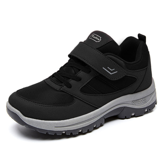 Summer New Walking Shoes for Middle-Aged and Elderly Mothers, Velcro Sneakers, Wholesale Hiking Sole Sneakers for Women