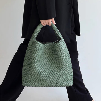 Cross-border Woven Bag Women's Tote Bag Large Capacity Vegetable Basket Bag Shopping Bag General Bag Women's All-match Bag 61