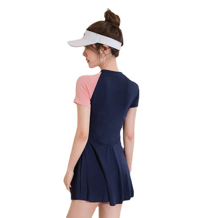 Swimsuit Women's Summer 2024 New Sporty Style Conservative Dress Style Sexy Pure Desire Casual Hot Swimsuit suit