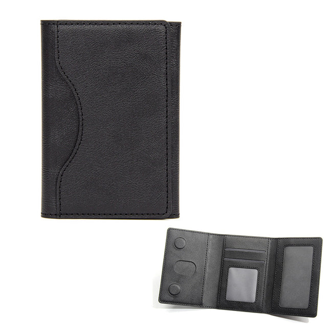 Suitable for Apple 15 iPhone16promaxMagSafe Magnetic Card Bag Multi-Card Three-Folding Mobile Phone Card Case