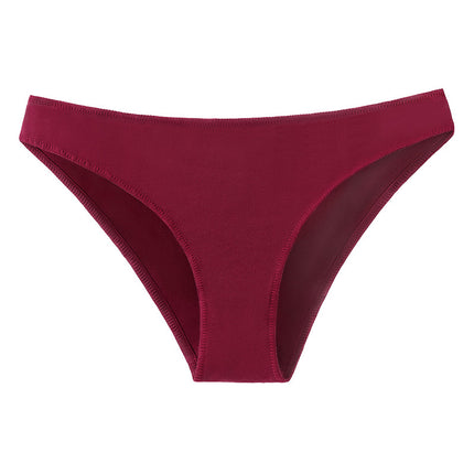 Women's Cotton Underwear Low Waist Japanese plus size Half Hip Comfortable Skin-Friendly Breathable Girl's Briefs Breathable Cotton Crotch