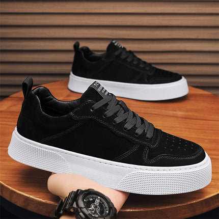 Men's Shoes Spring and Autumn New All-match Comfortable Thick Sole Lightweight Heightened Sneakers Casual Shoes