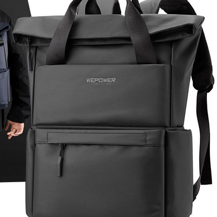 2025 New College Student Large-Capacity Backpack Short-Distance Travel Backpack Computer Bag Lightweight Casual School Bag Men's Model