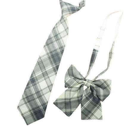 JK Uniform Accessories Tie-Free Collar Flower Suit Flat Corner Bow Tie Feather Root Small Thing Collocation New Korean Style College Style