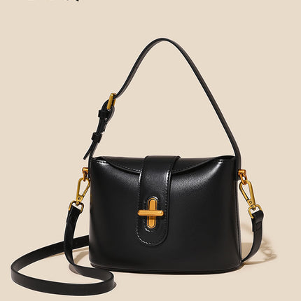 Vansman Bag Women's High-end Messenger Bag Vegetable Basket Bucket Bag Bags Shiling Bag Women's Handbag Small