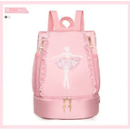 Pink dancer bag / 33*26*16