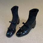 Black ankle boots / 35