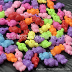 Mixed colors randomly / 43 candies 9*16mm 0.5kg about pieces