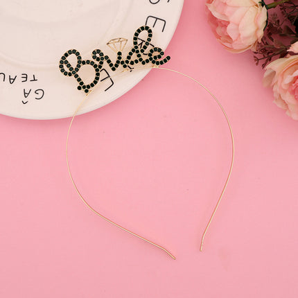 European and American Hair Bundles, Birthday Party Headbands, Happy Birthday, Fast and High-End Accessible Luxury Hair Accessories