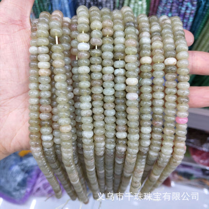 5X8Mm Natural Stone Agate Spacer Beads Abacus Beads Spacer Beads Loose Beads Handmade DIY Necklace Bracelet Jewelry Batch