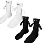 Embroidery color black + embroidery eyes white / [hand-in-hand socks and nude socks] one size fits all (36-43)