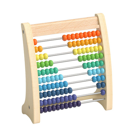 Children's Computing Rack Abacus Learning Mathematics Addition and Subtraction Mathematics Teaching Aware Artifact First Grade Beads Kindergarten Enlightenment