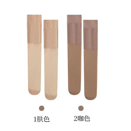 Silk Stockings Women's Knee Socks Summer Long Tube Thin Air-conditioning Socks High Elastic Anti-hook Silk No-curling Knee Socks