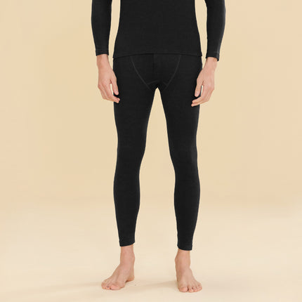 7A Anti-bacterial Acrylic Cashmere Silk Autumn Pants Men's Warm Pants Leggings Tight Cold-proof Sanding Autumn and Winter New