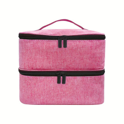 Cross-border Hot Nail Polish Storage Bag Portable Essential Oil Lipstick Finishing Bag Cosmetic Bag in stock