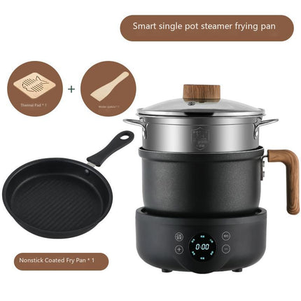 Cross-border 110V/220V English packaging household full-automatic multifunctional split 1.8-liter electric cooking pot European, British and American regulations
