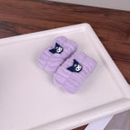 Purple wrist headband/patch kuromi/2 pieces