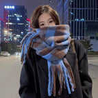Yu shuxin's same style thickened - lan ka