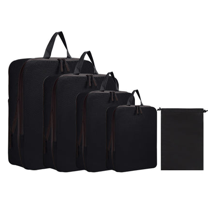 Foreign Trade Cross-Border Hot-Selling Travel Storage and Sorting Compression Bag Set Clothing Storage Trolley Case Neat and Portable