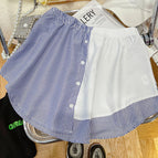 Blue and white splicing model / M【 40-55kg 】