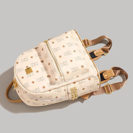[2025 New Model] Cute Bear Backpack for Women, Large Capacity Commuter Bag, Student Backpack, Trendy Bag