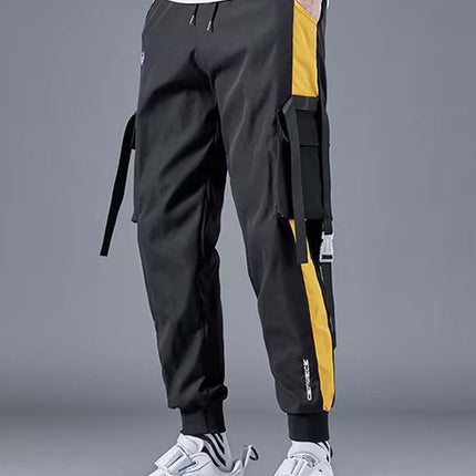 Short-Sleeved T-Shirt Men's Summer Thin Casual Trendy Long Pants Sports Suit Men's Set Loose Half-Sleeved T-Shirt