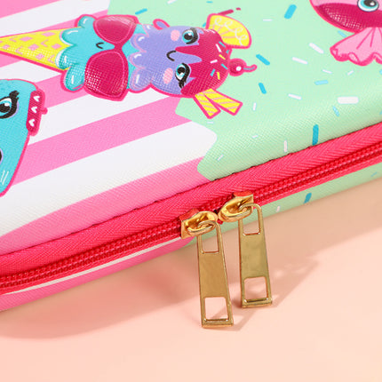 Student Cartoon Stationery Box Large Capacity Storage Box 3D Stationery Bag Cute Pencil Box Creative Pencil Bag