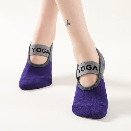 Yoga Yoga Socks Non-Slip Women's Thin Summer Five-Finger Socks Non-Slip New Fitness Indoor Sports Pilates Socks