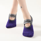 yoga round head dark purple / Free size