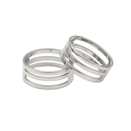 stainless steel ring auxiliary opening closed ring tool opener ring handmade diy material jewelry tool