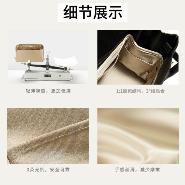 Manufacturer Supplies Suitable for Hermès Birkin25/30 High-End Acetate Silks and Satins Liner Bag Finishing Storage Bag