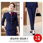 Blue suit + pants / S