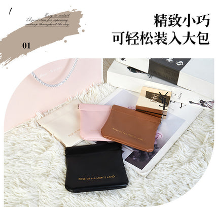 Shrapnel cosmetic bag women's storage bag high-looking waterproof jewelry storage bag multi-functional data cable wash bag