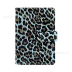 A6 ledger leopard print-blue (case only)