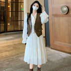 Long two-piece set / M [recommended 50-55kg ]