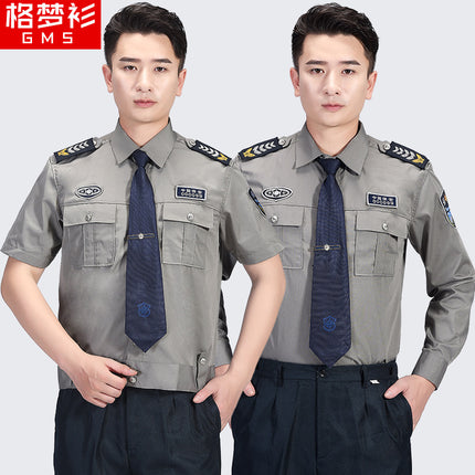 2011 New Property Security Clothing Short-Sleeved Shirt Security Clothing Summer Uniform Summer Work Clothes Suit for Men and Women