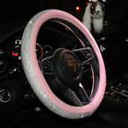 38cm / Pink skin and white diamond