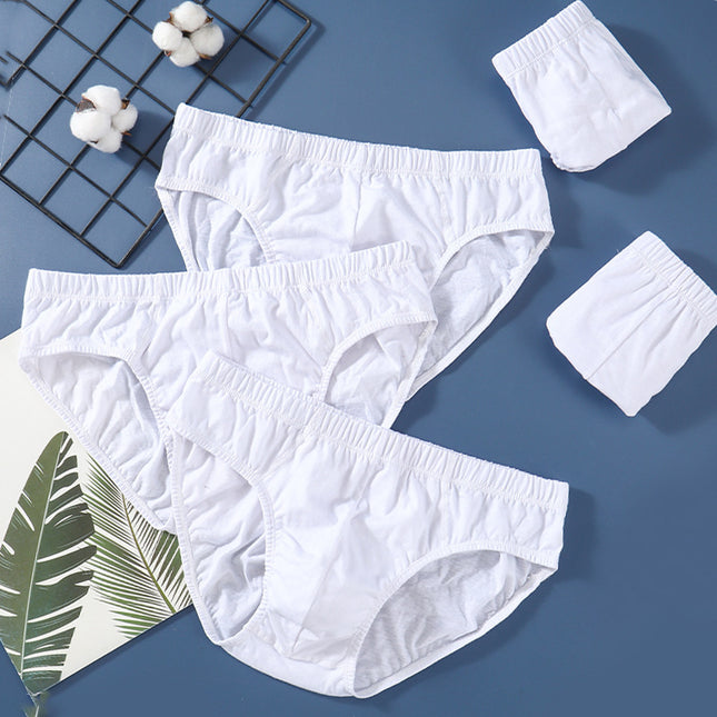 100% cotton men's underwear men's young and middle-aged shorts head loose breathable plus size fat guy triangle shorts