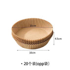 20 pieces of baking paper (opp bag)